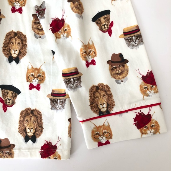 Bedhead Plus Classy Cats Stretch Pajama Set 1X NEW - Picture 4 of 8